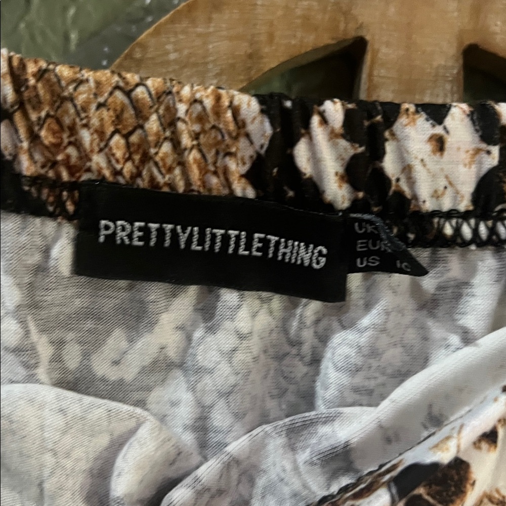 PLT Python Mini Skirt - Picture 2 of 2